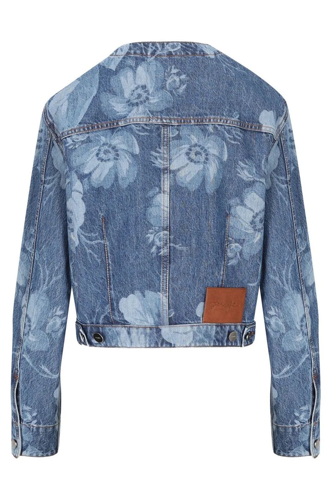 Fendi o1s1wg110526 Jacket in Blue Size M / US 6-8 / IT 42-44 - 2 Thumbnail