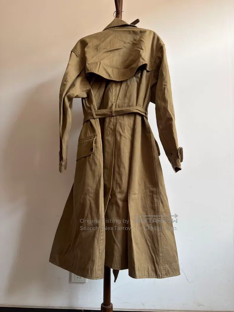 Isabel Marant Isabel Marant WomenswearBelt lapel trench coat, khaki Size XXS / US 00 / IT 34 - 2 Thumbnail