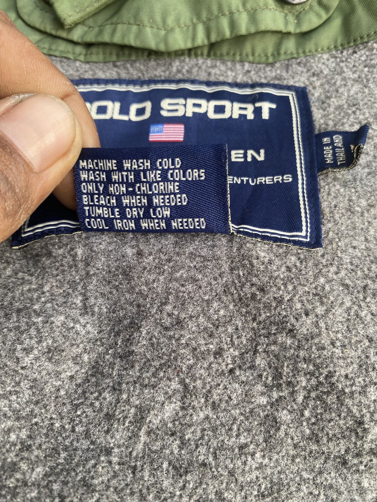 Polo Ralph Lauren × Under Armour × Vintage Vintage polo sport ralph Lauren long jacket Size US M / EU 48-50 / 2 - 17 Thumbnail