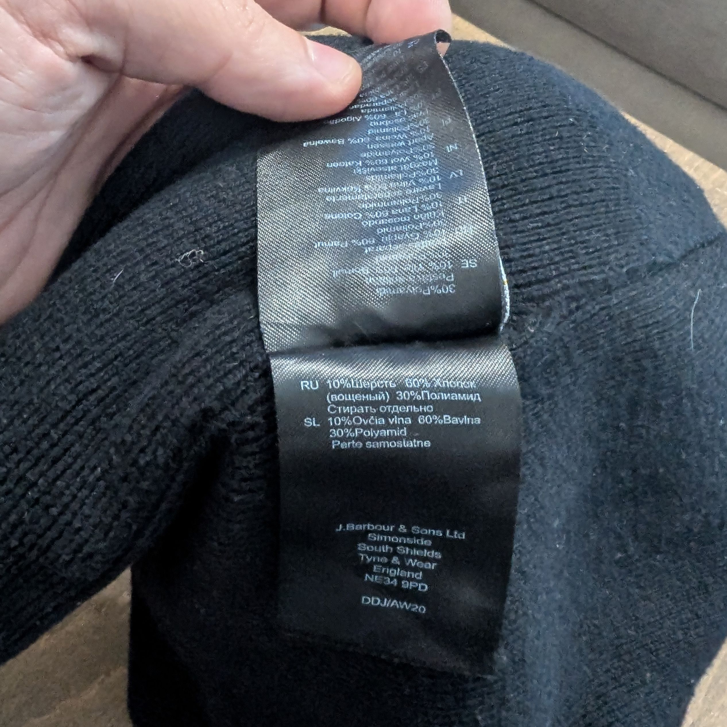 Barbour Barbour International Sensor Knit Beanie Beanie Big Size Size ONE SIZE - 14 Thumbnail
