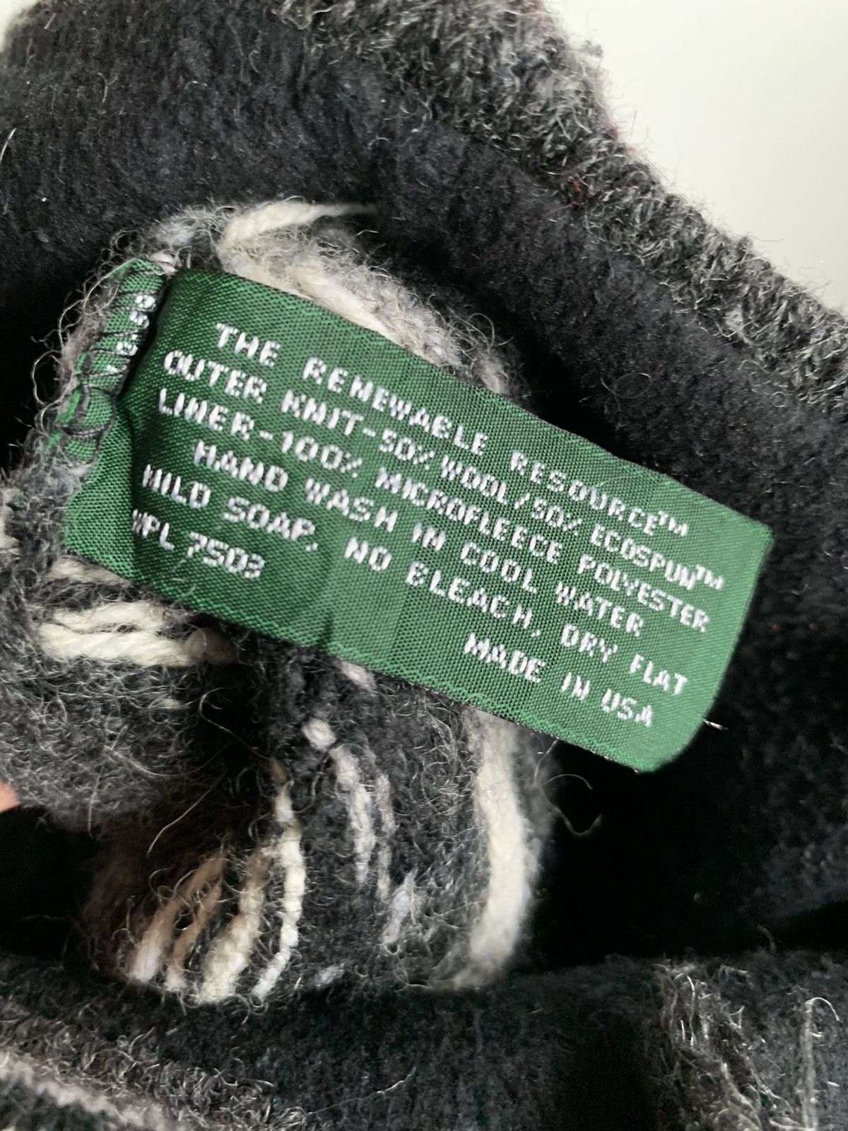 Japanese Brand × Kapital × Vintage Knitted Wool Made In Usa Earflap Winter Session Beanie Hats Size ONE SIZE - 9 Thumbnail