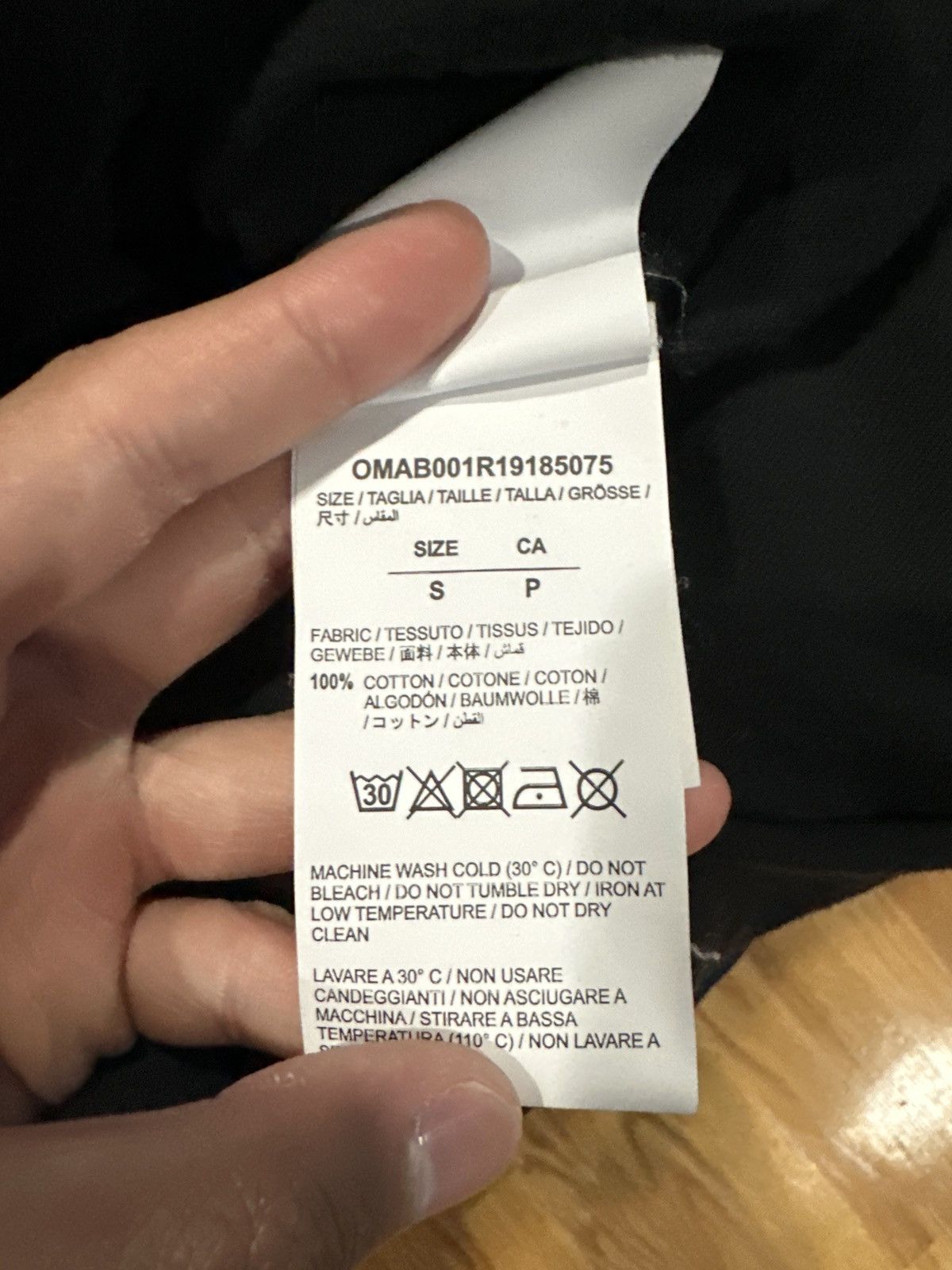 Off-White Off white long sleeve 2019 fall-winter collection Size US S / EU 44-46 / 1 - 4 Thumbnail