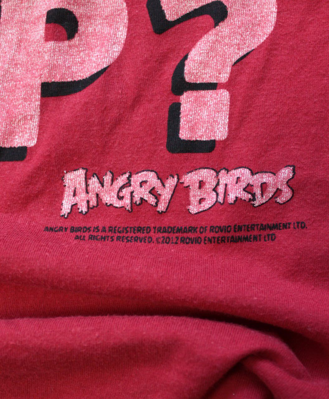 Playstation 🔥 Angry Birds 2012 Rovio Vintage Game T Shirt Android Apple Size US M / EU 48-50 / 2 - 3 Thumbnail