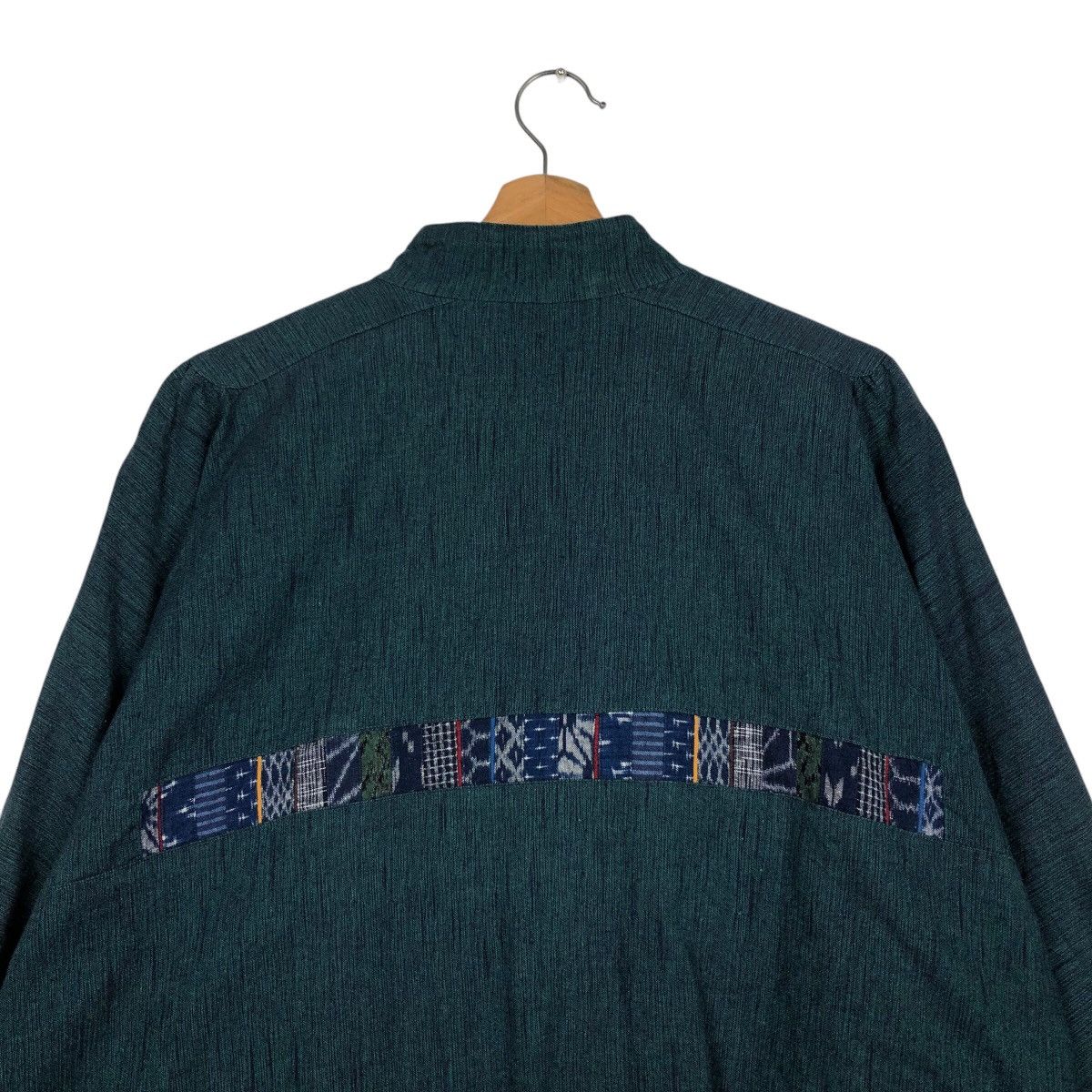 Japanese Brand Rich Green Vintage Bomber Jacket Unknown Brand Issey Miyake Size US M / EU 48-50 / 2 - 10 Thumbnail