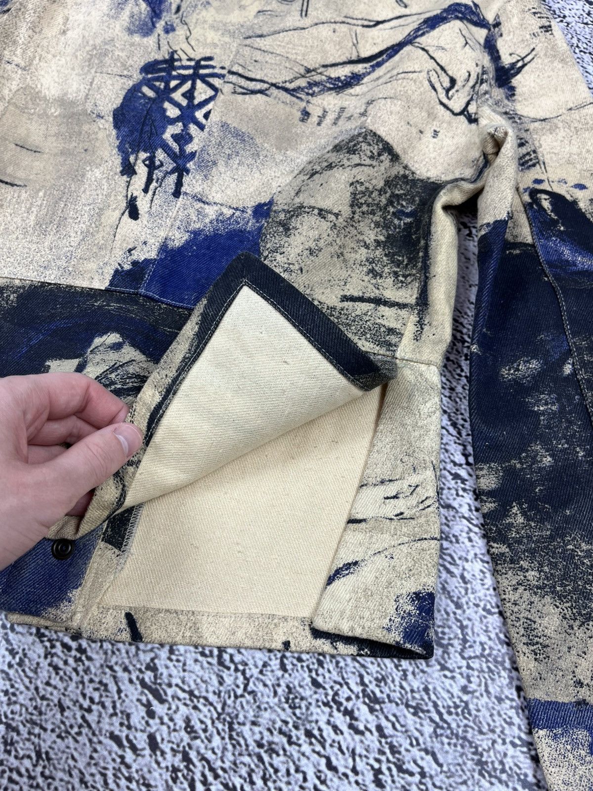 Roberto Cavalli Vintage Renaissance Roberto Cavalli Napoleon Denim Jacket Size XS / US 0-2 / IT 36-38 - 15 Thumbnail