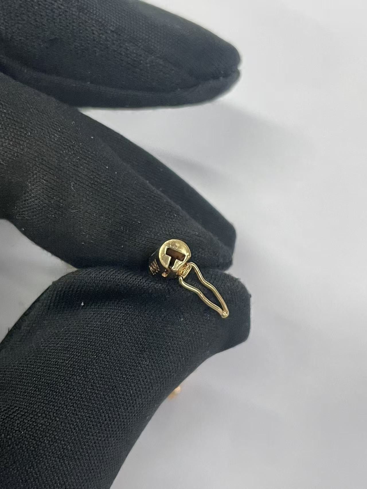 Chrome Hearts Chrome Hearts 22K Gold Diamonds Tiny E Cross Bracelet Size ONE SIZE - 15 Thumbnail