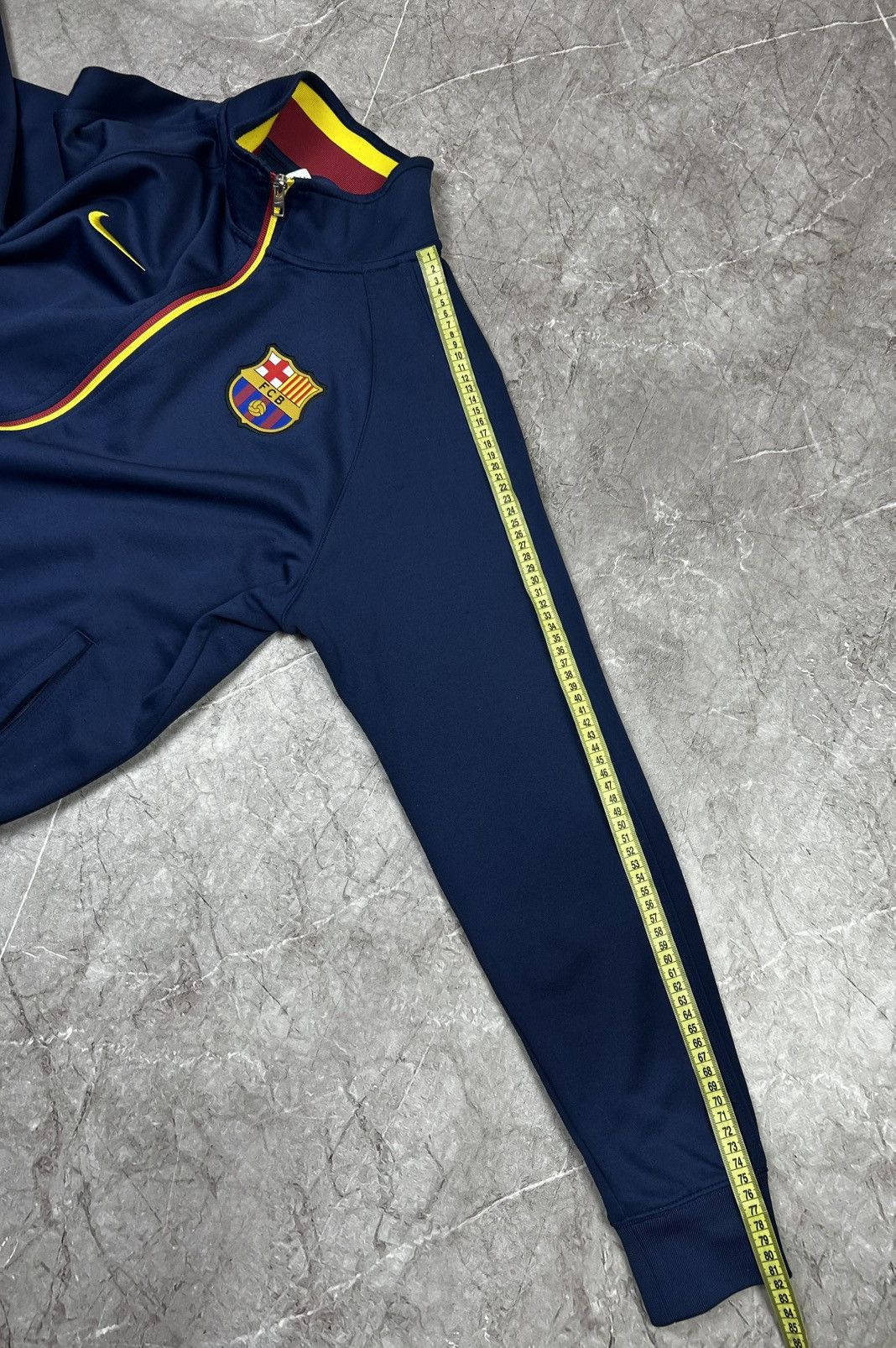 Nike Nike F.C. Barcelona Football Track Top Soccer Jacket Rare Size US L / EU 52-54 / 3 - 22 Thumbnail