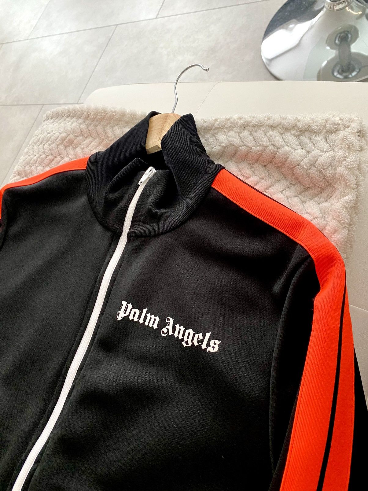 Palm Angels RARE neon orange Palm Angels Zipped Sweatshirt Track Jacket Size US S / EU 44-46 / 1 - 4 Thumbnail