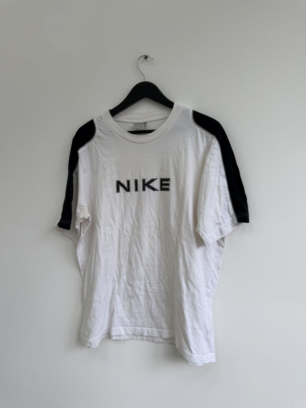 Nike Vintage 2000s Y2K Nike Drill Swag T-Shirt Size US S / EU 44-46 / 1 - 2 Thumbnail