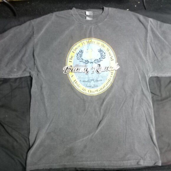 Vintage Vintage Bunny Ranch Country Club Golf Parody T-Shirt Size US XL / EU 56 / 4 - 2 Thumbnail