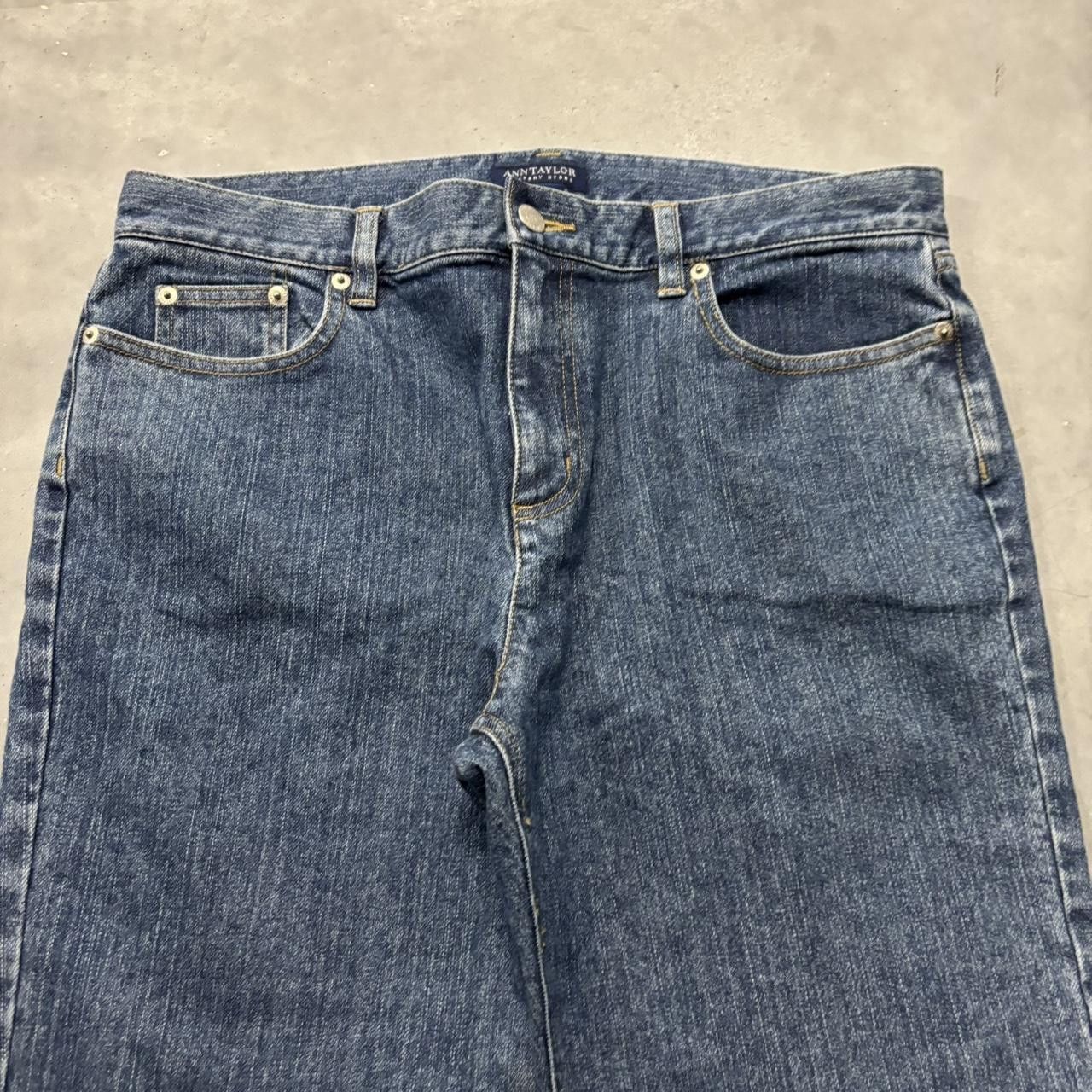 Japanese Brand × Vintage Crazy Vintage Y2K/2000s Grunge Dark Wash Essential Denim Jeans! Size US 34 / EU 50 - 5 Thumbnail