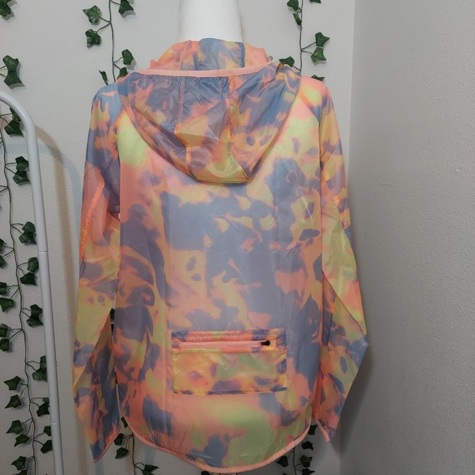 Under Armour Under Armour Neon Multi-Color Lightweight Hooded Pullover Size M / US 6-8 / IT 42-44 - 5 Thumbnail