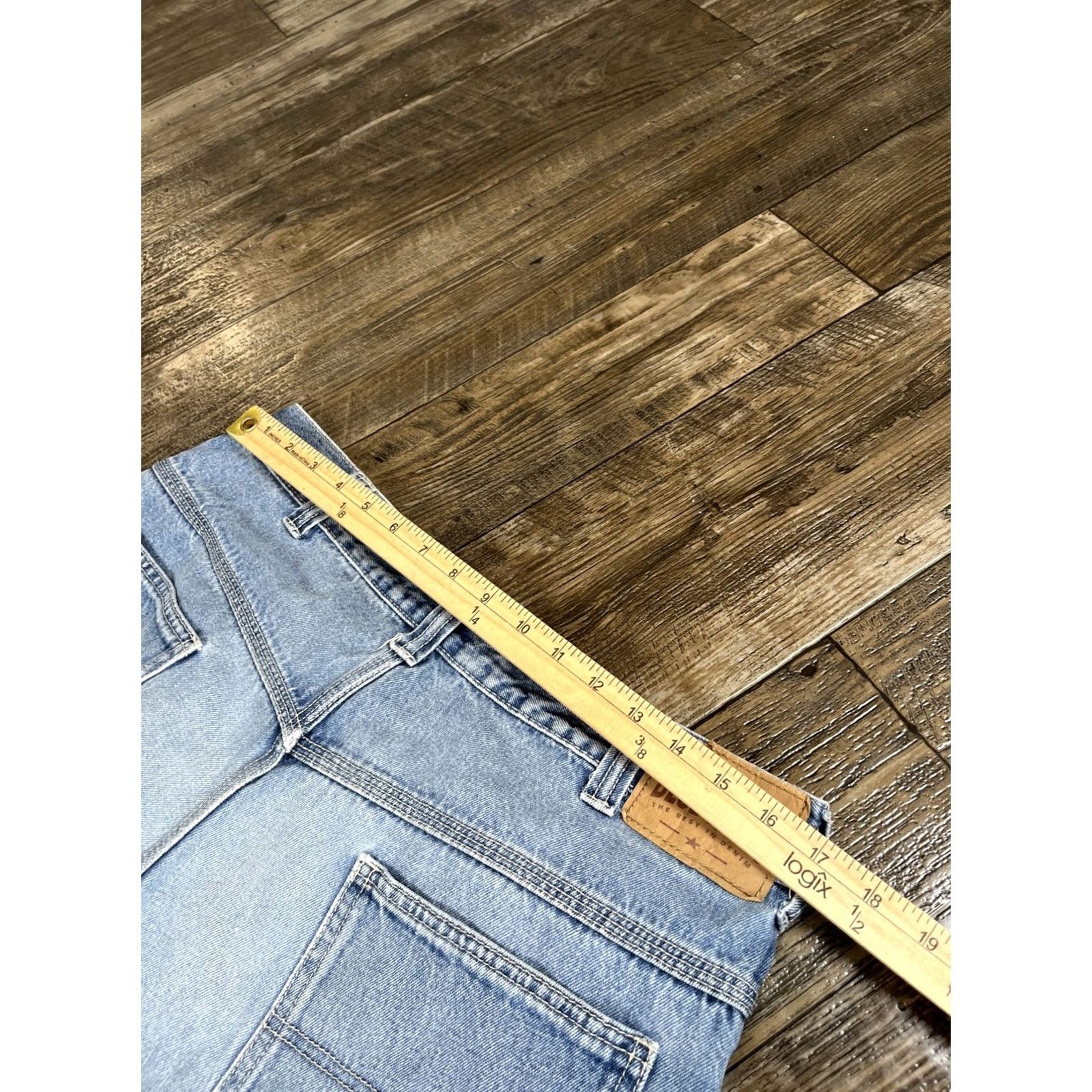 Old Navy VINTAGE Old Navy Jeans Men 34x31 Denim 5-Pocket Distressed Straight 90s Grunge Blue Waist 31 Inseam 31 Regular Size 34x31 Size US 34 / EU 50 - 4 Thumbnail