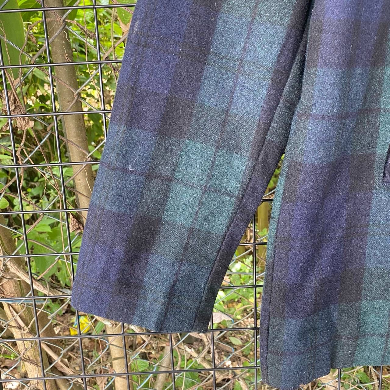 Gap Gap Checkered Board Plaid Wool Double Breast Jacket Size US L / EU 52-54 / 3 - 4 Thumbnail