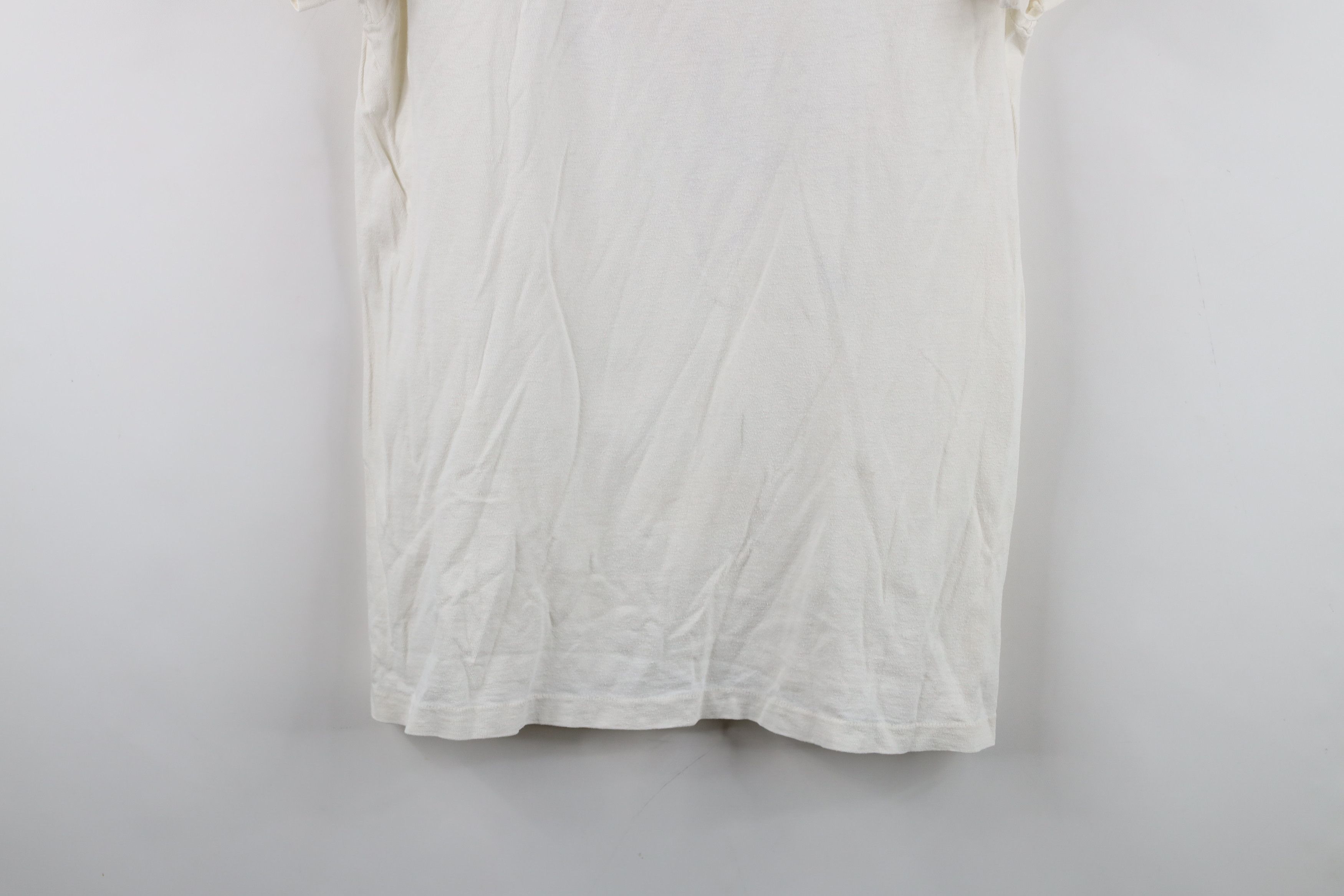 Vintage Vintage 70s Streetwear Flower Bee Goddess T-Shirt White USA Size M / US 6-8 / IT 42-44 - 15 Thumbnail