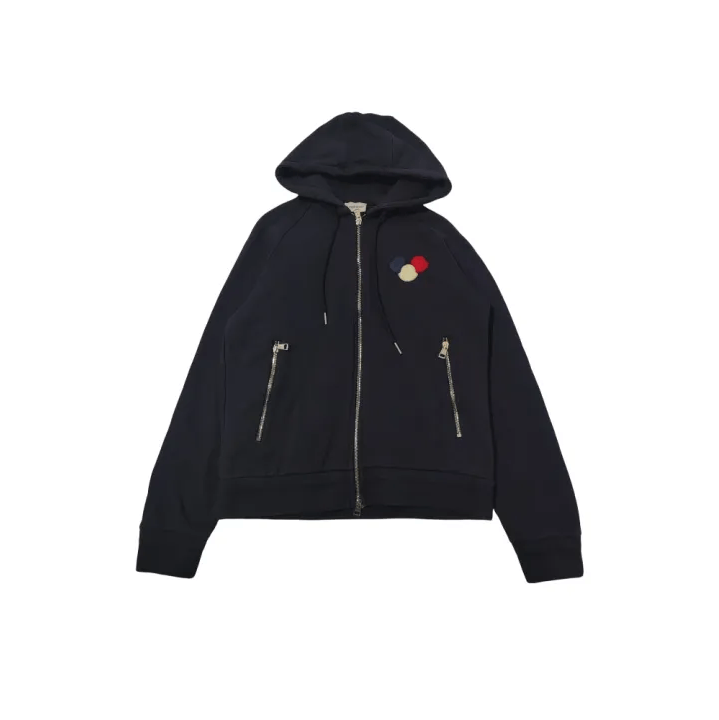 Moncler Moncler Men's Three-Color Logo Hooded Zip Jacket Size US L / EU 52-54 / 3 - 1 Thumbnail