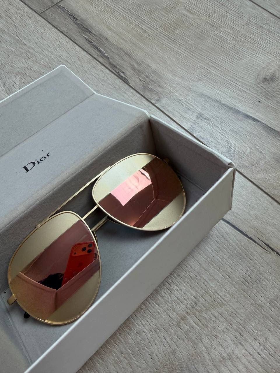 Dior Sunglasses Christian Dior Aviator Split Size ONE SIZE - 10 Thumbnail