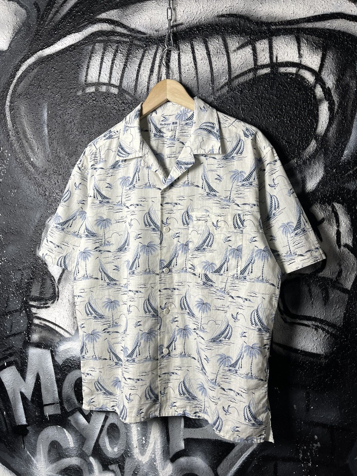 Reyn Spooner × Uniqlo Uniqlo x Reyn Spooner Hawaiian Shirt Button Up Men’s Size S Size US S / EU 44-46 / 1 - 1 Thumbnail