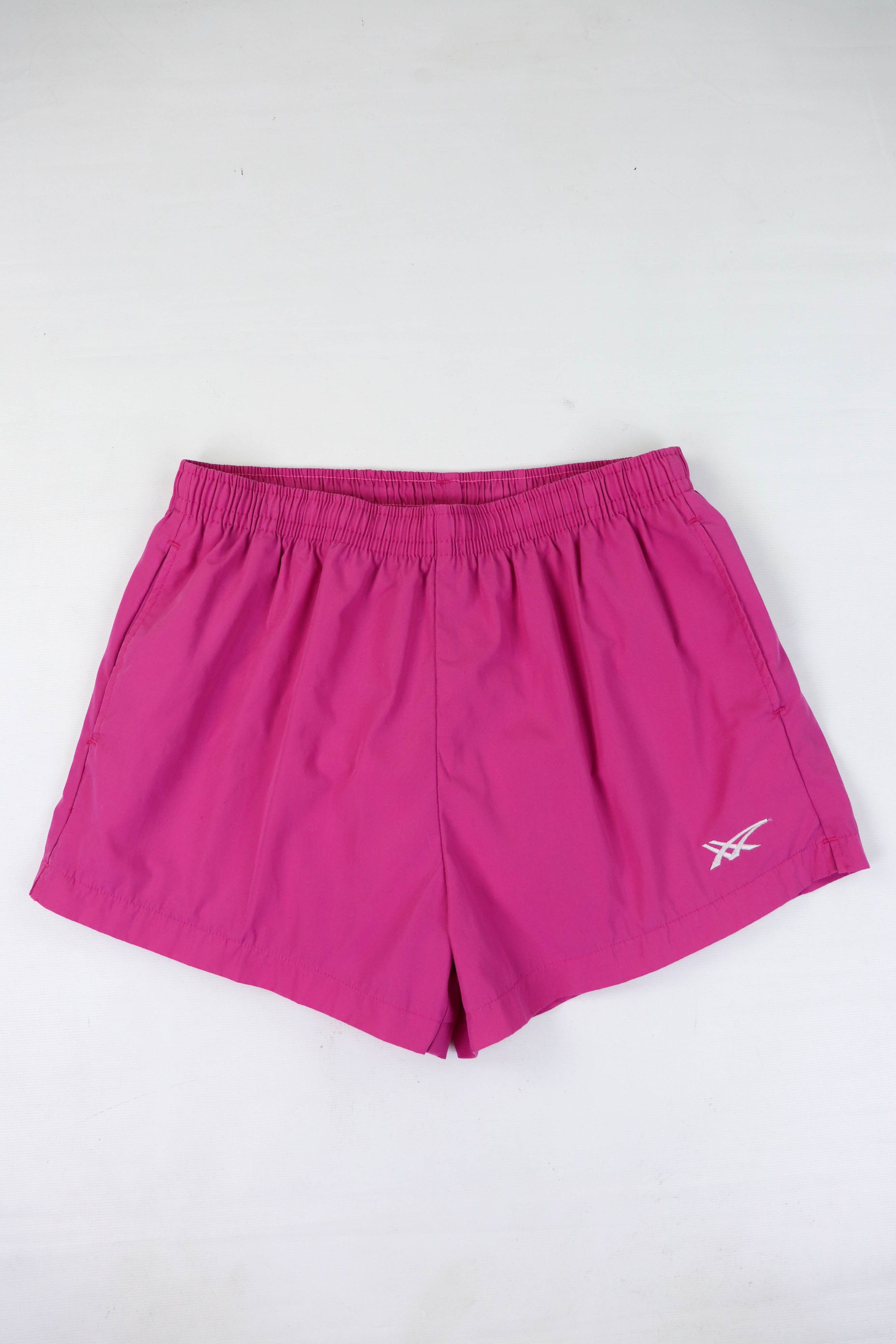 Asics ASICS 90s Vintage Pink Running Shorts Size US 32 / EU 48 - 1 Thumbnail