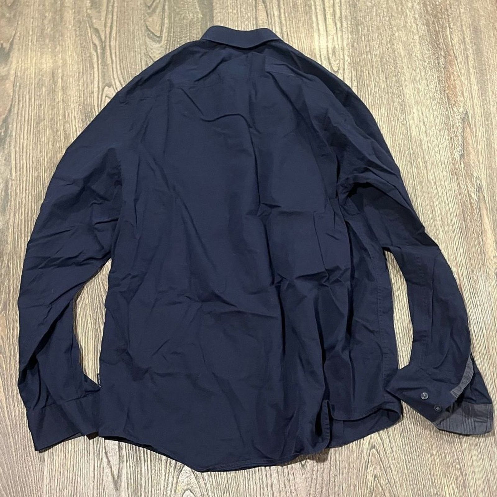 Calvin Klein Calvin Klein Button-Up Shirt Long Sleeve Classic Fit Flap L Size US L / EU 52-54 / 3 - 4 Thumbnail
