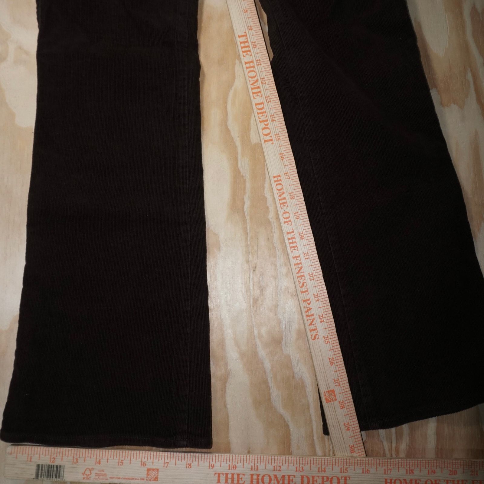 Ralph Lauren 10x32 - Vintage Y2K polo RL femme corduroy 2000s flare pants Size 32" / US 10 / IT 46 - 4 Thumbnail