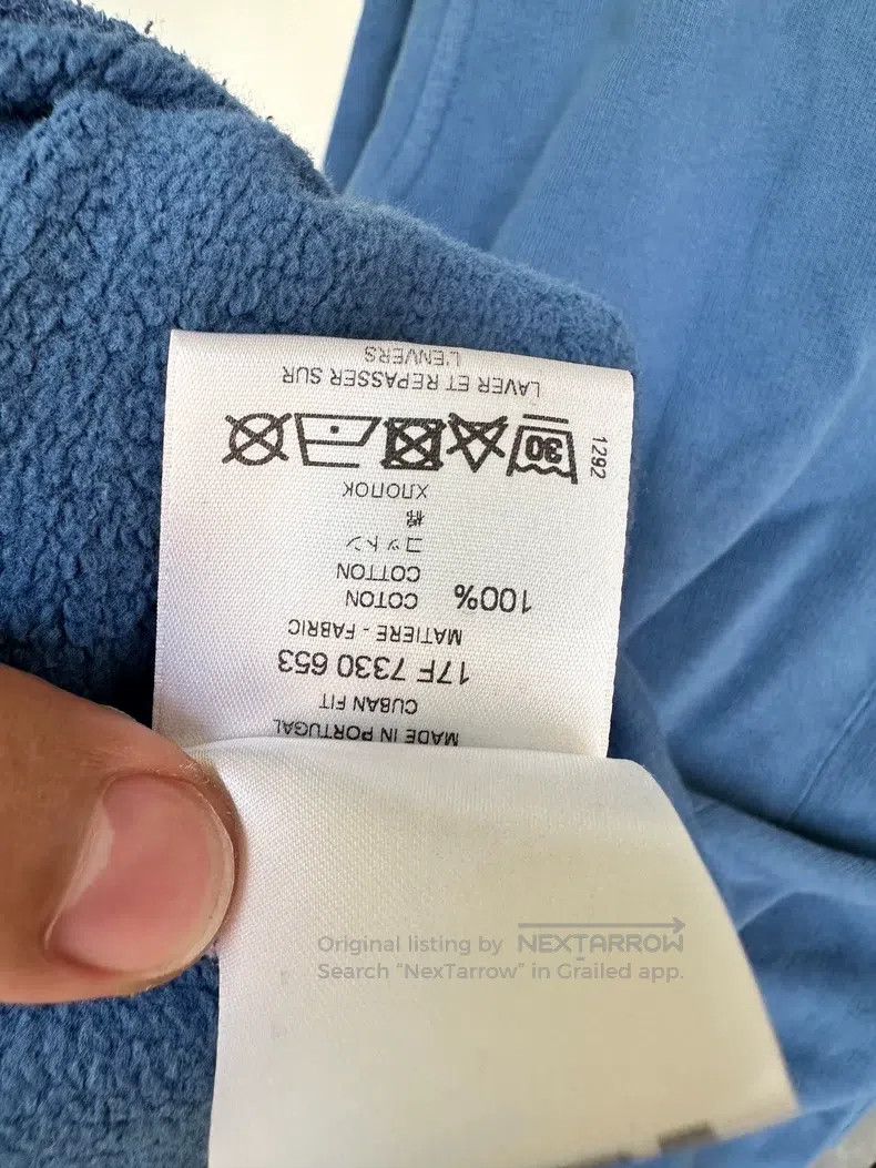 Givenchy Givenchy Blue double monkey fleece crewneck sweatshirt Size US L / EU 52-54 / 3 - 6 Thumbnail