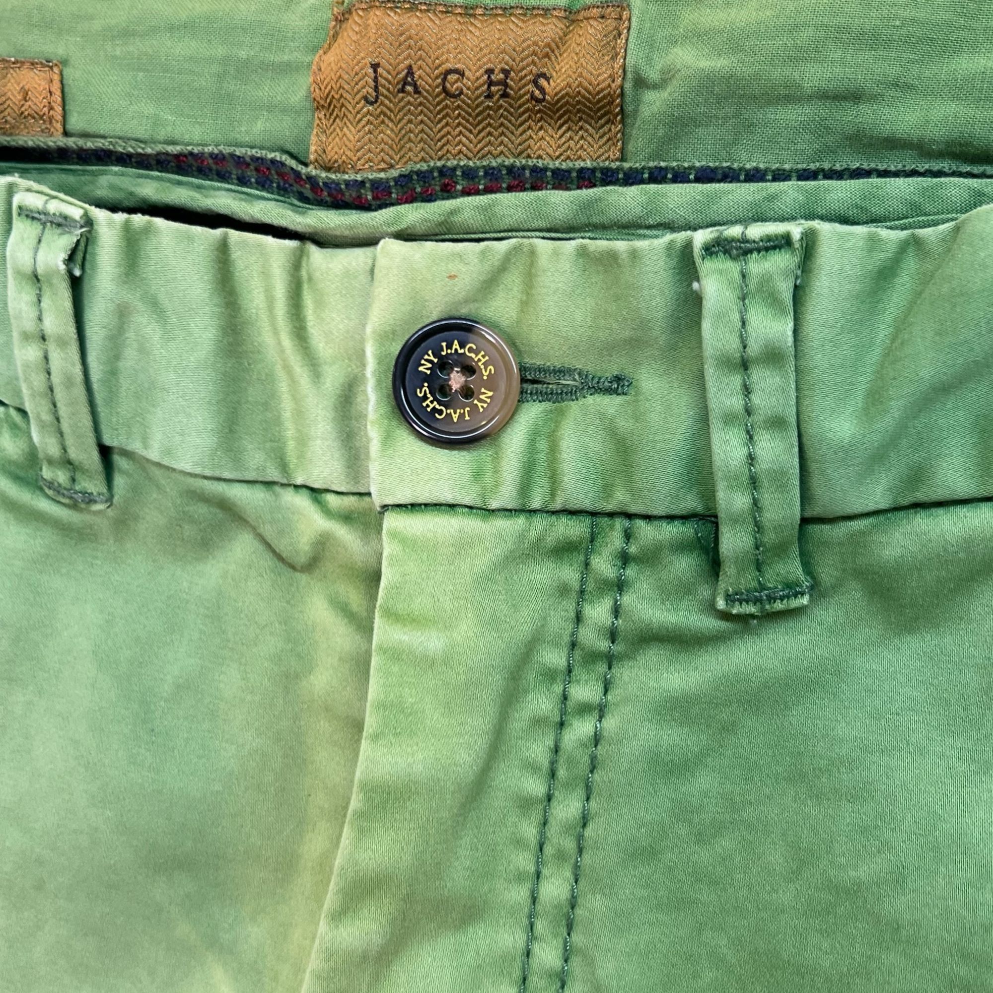 JACHS NY Jachs Grass Green Flared Jeans Mens Size 30 Cotton Casual Ma Size US 30 / EU 46 - 6 Thumbnail