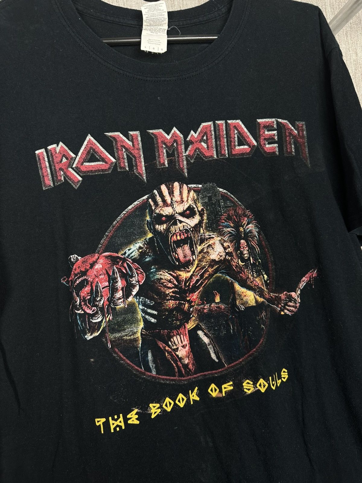 Band Tees × Iron Maiden 2018 Iron Maiden The Book Of Souls band tees rock Tee Size US L / EU 52-54 / 3 - 4 Thumbnail