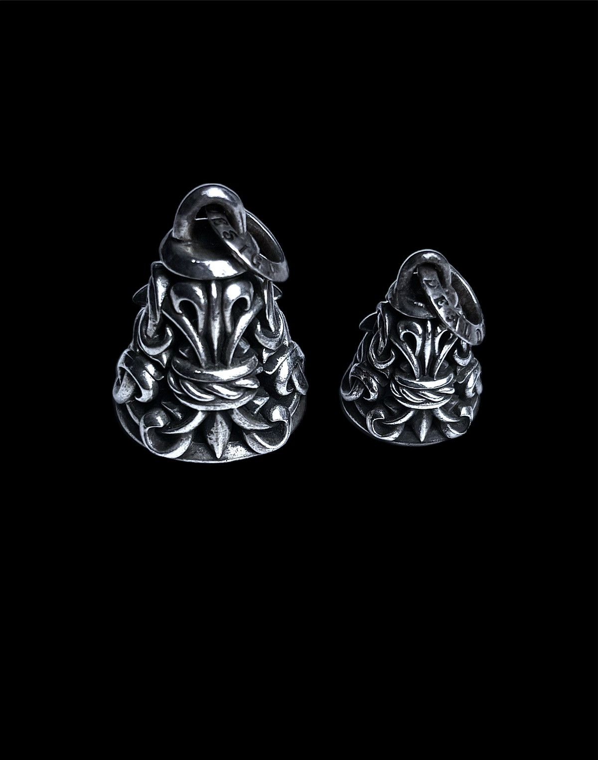Deal Design Deal Design .925 Silver Large Split Gate Bell Pendant Size ONE SIZE - 7 Thumbnail