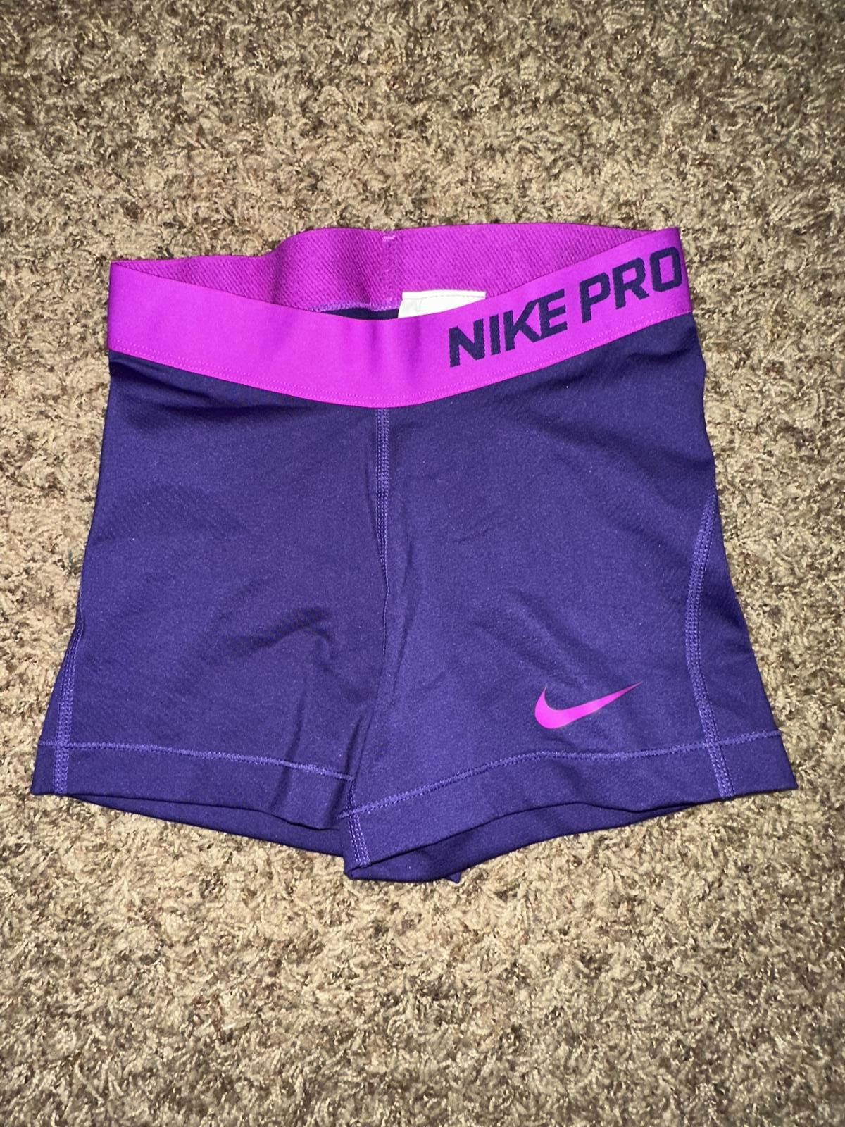 Nike Nike Women's Dri-Fit Pro 3 Big Dot Training Shorts Size 26" / US 2 / IT 38 - 1 Thumbnail