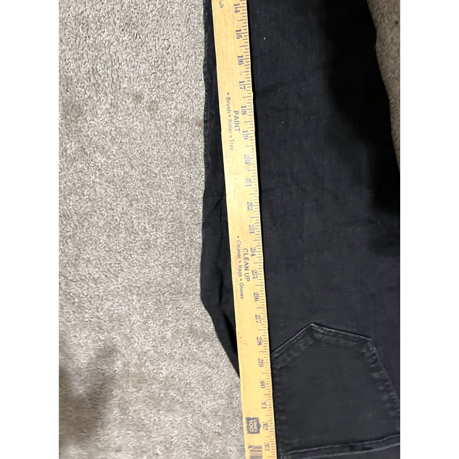 Zara Zara Jeans Womens Size 8 Black Wash Denim High Rise 27in Inseam Skinny Regular Cotton Denim Brand Zara Women 8 Black Jeans Womens Size 30" / US 8 / IT 44 - 6 Thumbnail