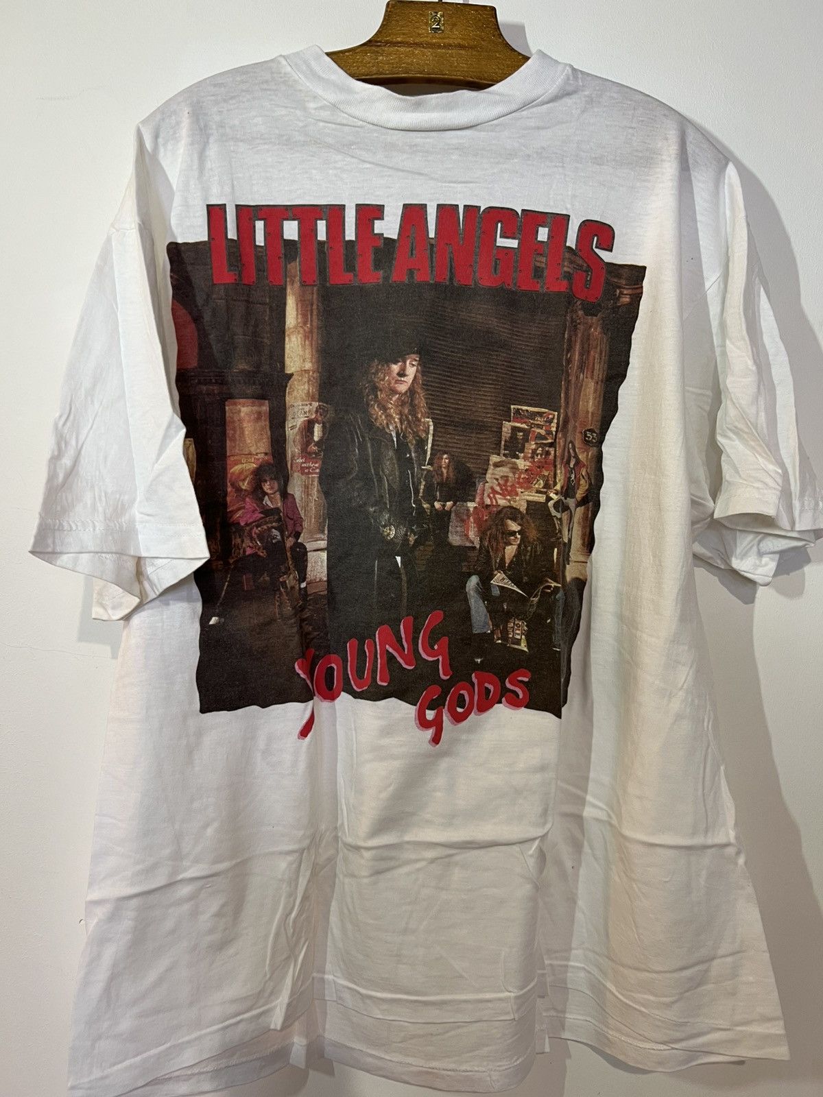 Band Tees vintage Little Angels 90s shirt Size US XL / EU 56 / 4 - 1 Thumbnail