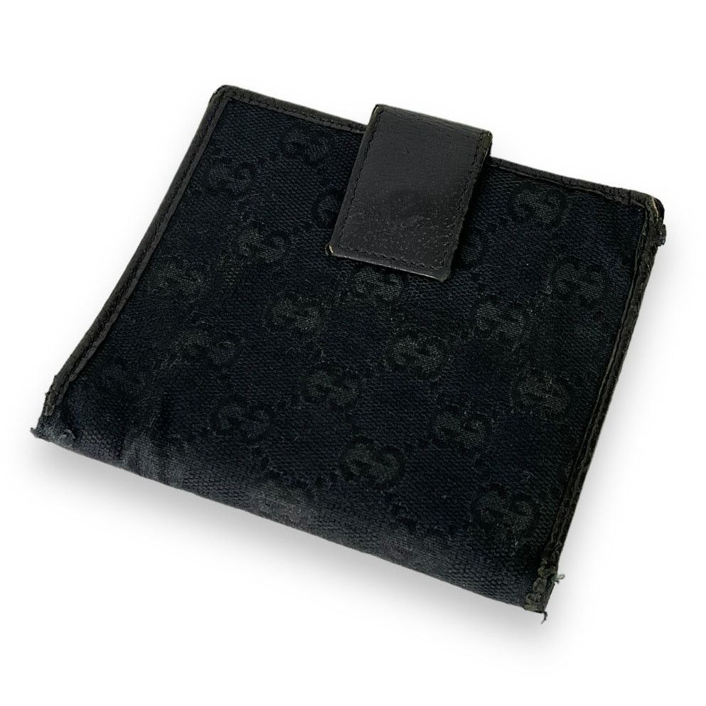 Gucci Gucci Vintage GG Monogram Canvas Leather Bifold Wallet Size ONE SIZE - 2 Thumbnail