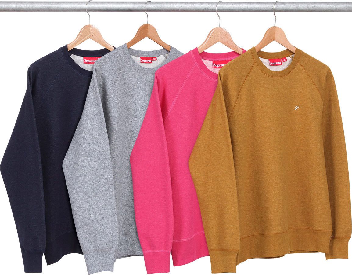 Supreme Heathered Crewneck SS 2013 Size US M / EU 48-50 / 2 - 3 Thumbnail