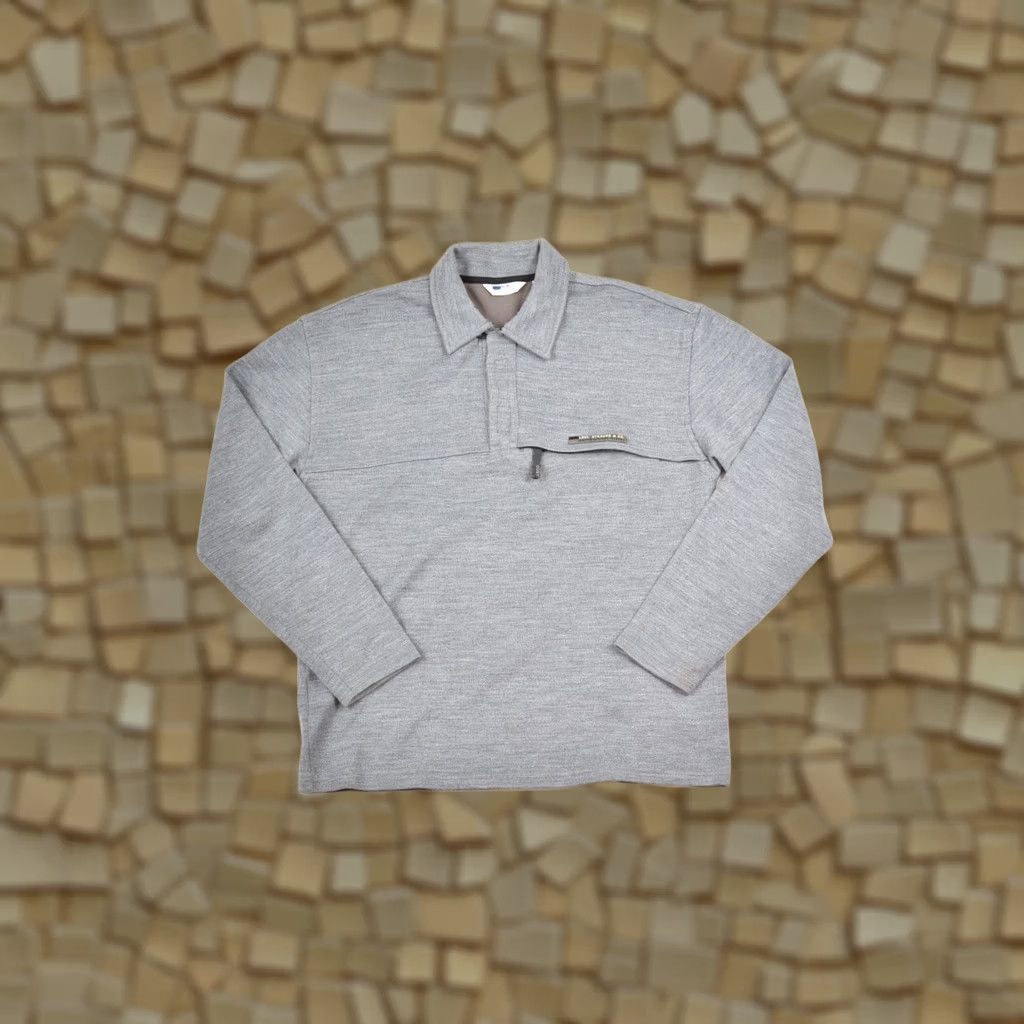 Levi's VINTAGE Levi's All-Duty Vintage Cotton Wool Blend Sweatshirt M Gray Mens Size US M / EU 48-50 / 2 - 1 Thumbnail
