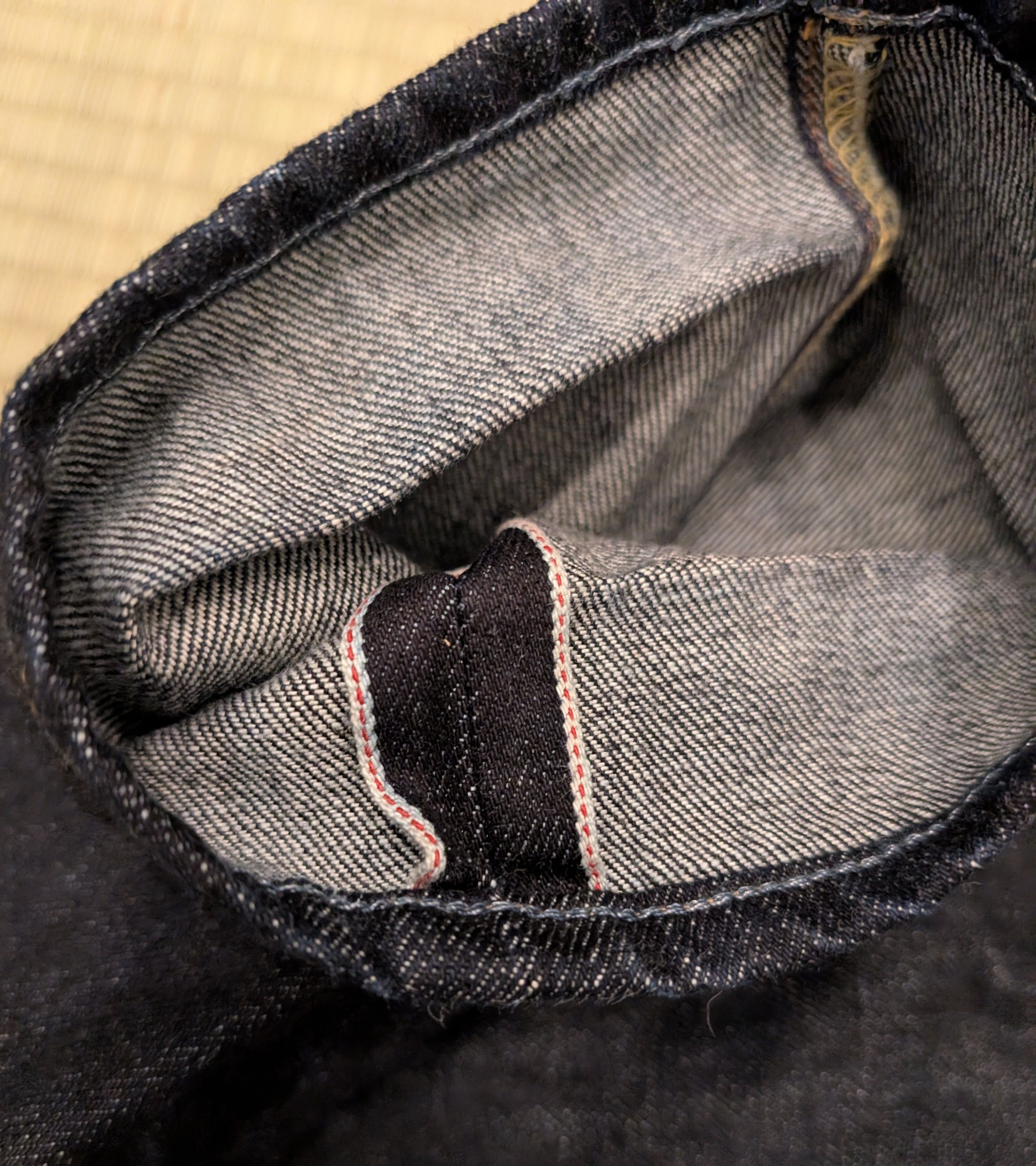 Tellason Tellason Sim Fit Selvedge Denim Jeans Made in USA Size US 33 - 6 Thumbnail