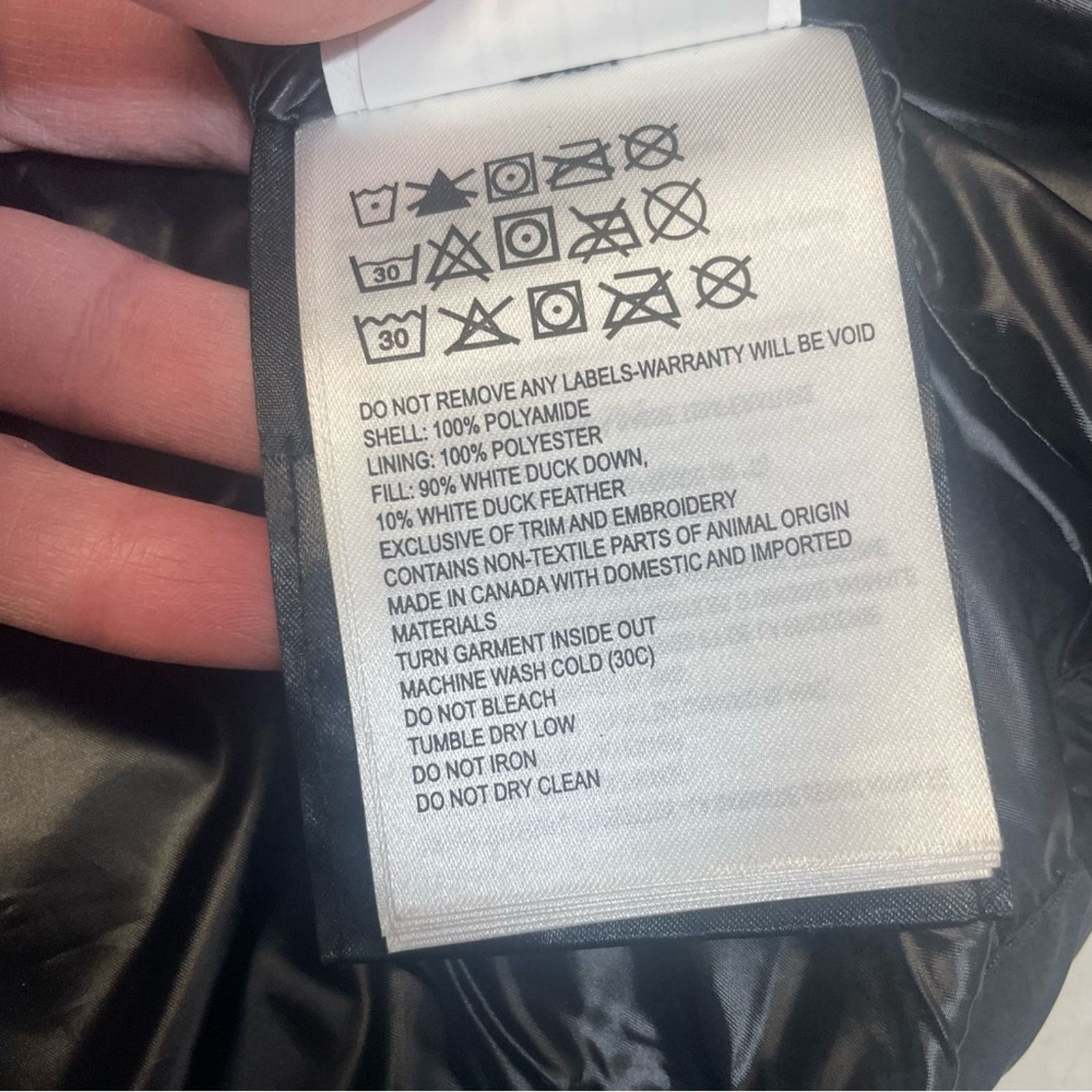 Canada Goose Canada Goose Black Abbot Hoody Packable Down Jacket size XS Size XS / US 0-2 / IT 36-38 - 14 Thumbnail