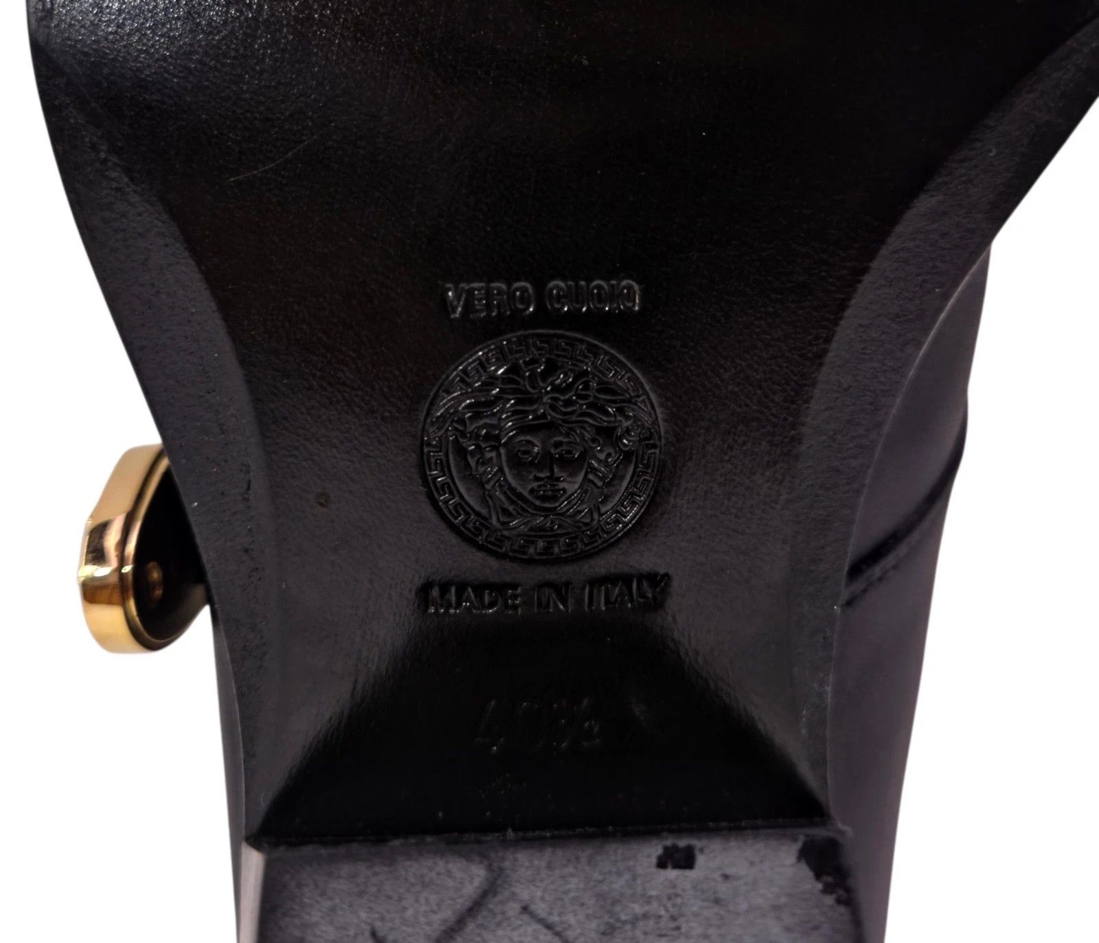Versace Versace Medusa Western Mules US 10.5 EU 40.5 Womens Black Size US 10.5 / IT 40.5 - 9 Thumbnail