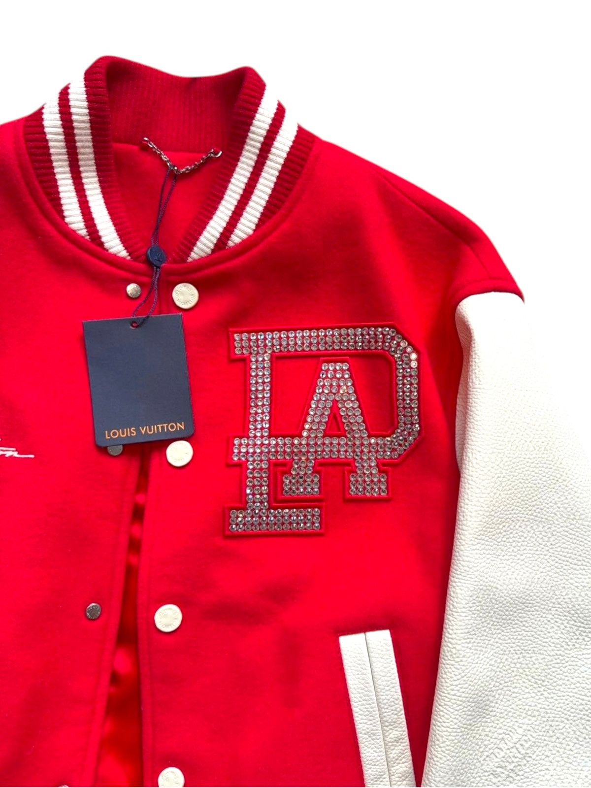 Louis Vuitton Louis Vuitton X Pharrell 52 Varsity Blouson Leather Jacket Size US L / EU 52-54 / 3 - 2 Thumbnail