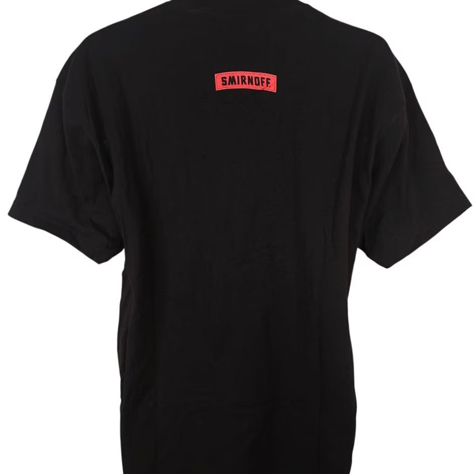 Vintage Smirnoff Sours T Shirt Mens XL Black Embrace The Face Vodka Liquor Promo Shirt Size US XL / EU 56 / 4 - 4 Thumbnail