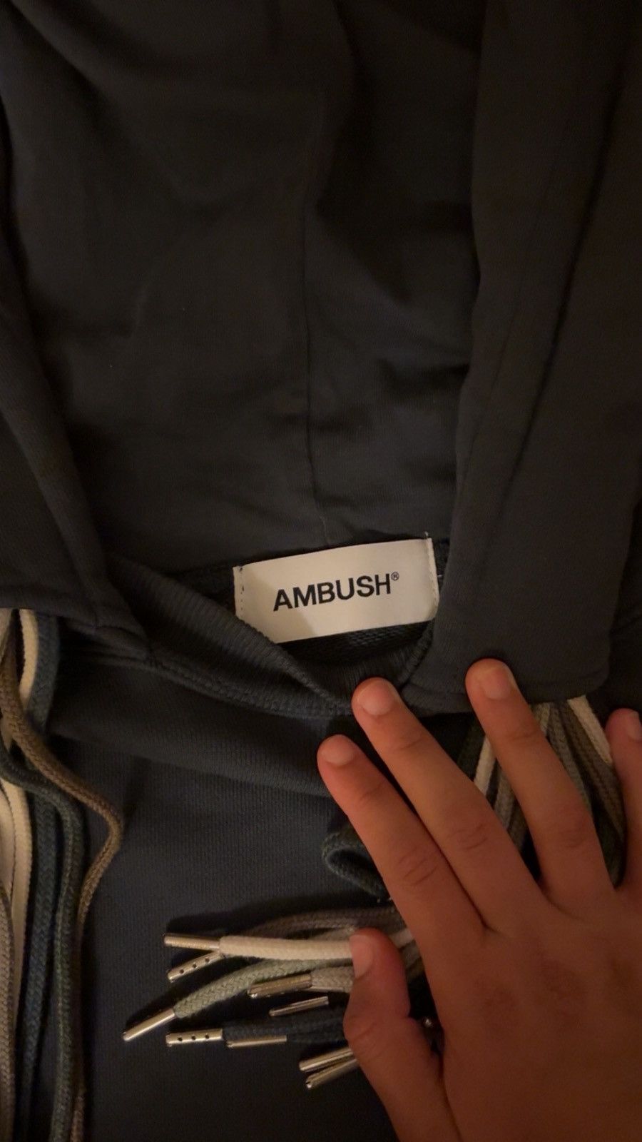 Ambush Design Navy blue Multi-cord Ambush brand hoodie Size US S / EU 44-46 / 1 - 5 Thumbnail