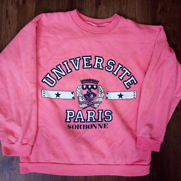 Other Vintage University Of Paris Sorbonne Crewneck Sweatshirt Size XS / US 0-2 / IT 36-38 - 2 Thumbnail