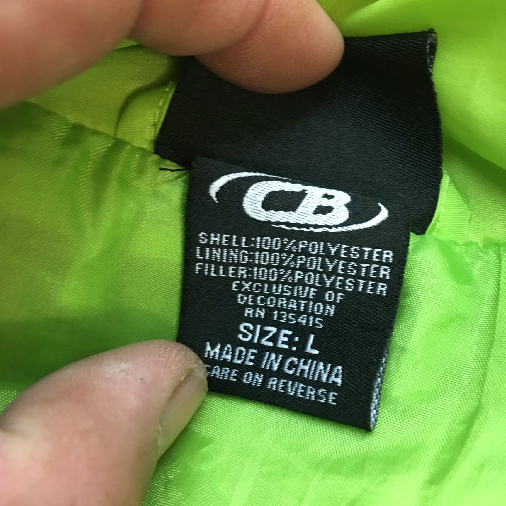 CB Sports CB Sports Womens Long Sleeve Waterproof Green Puffer Jacket Coat Size Large Size L / US 10 / IT 46 - 5 Thumbnail
