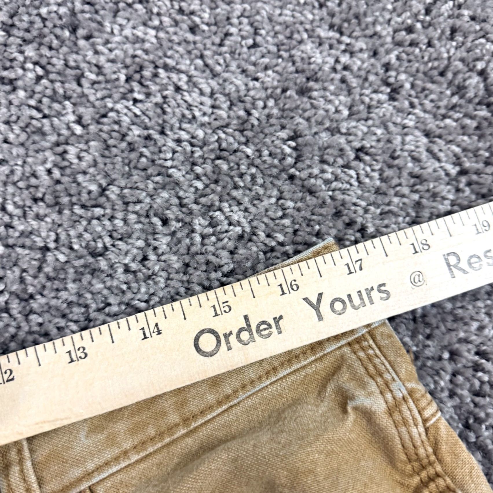 Dickies Dickies Pants 36 Brown Carpenter Canvas Mid Regular Cotton Spandex Stretch Workwear Mens Size US 33 - 6 Thumbnail