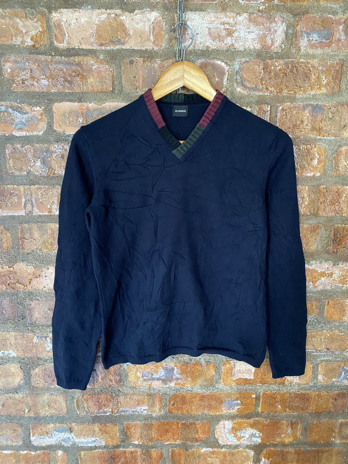 Jil Sander 1990s Jil Sander wool neck multicolor Size US XS / EU 42 / 0 - 2 Thumbnail