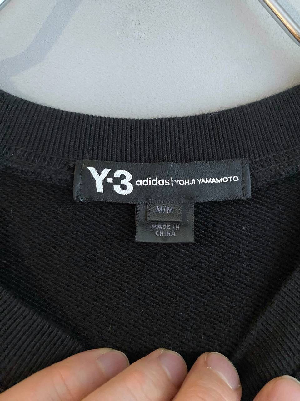 Japanese Brand Adidas x Yohji Yamamoto Y-3 Men’s Sweatshirt DY7239, Size M Size US M / EU 48-50 / 2 - 10 Thumbnail