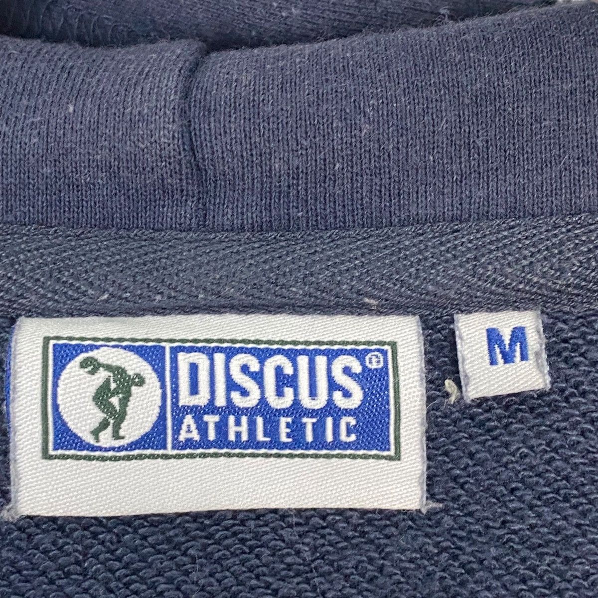 Other Vintage Discus Athletic Hoodie Big Printed Navy Blue Size M Size US M / EU 48-50 / 2 - 5 Thumbnail