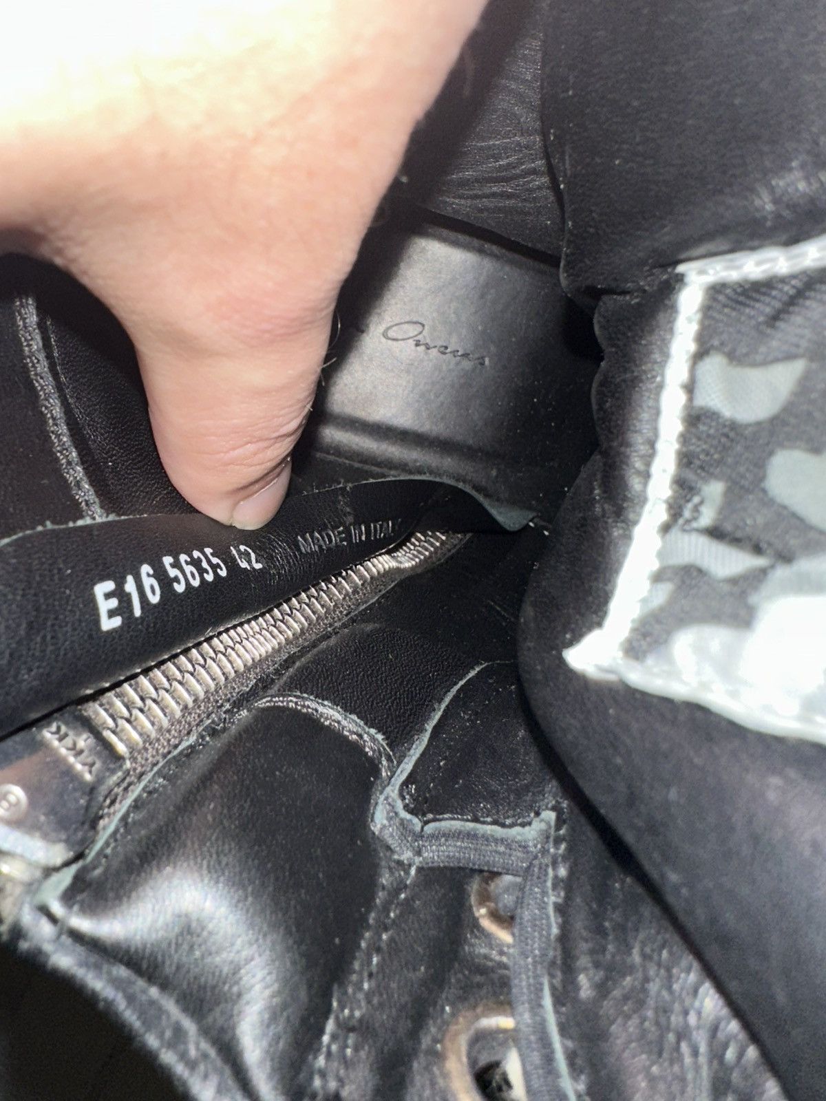 Chrome Hearts × Rick Owens Chrome Hearts x Rick Owens Geobaskets Size US 10 / EU 43 - 14 Thumbnail