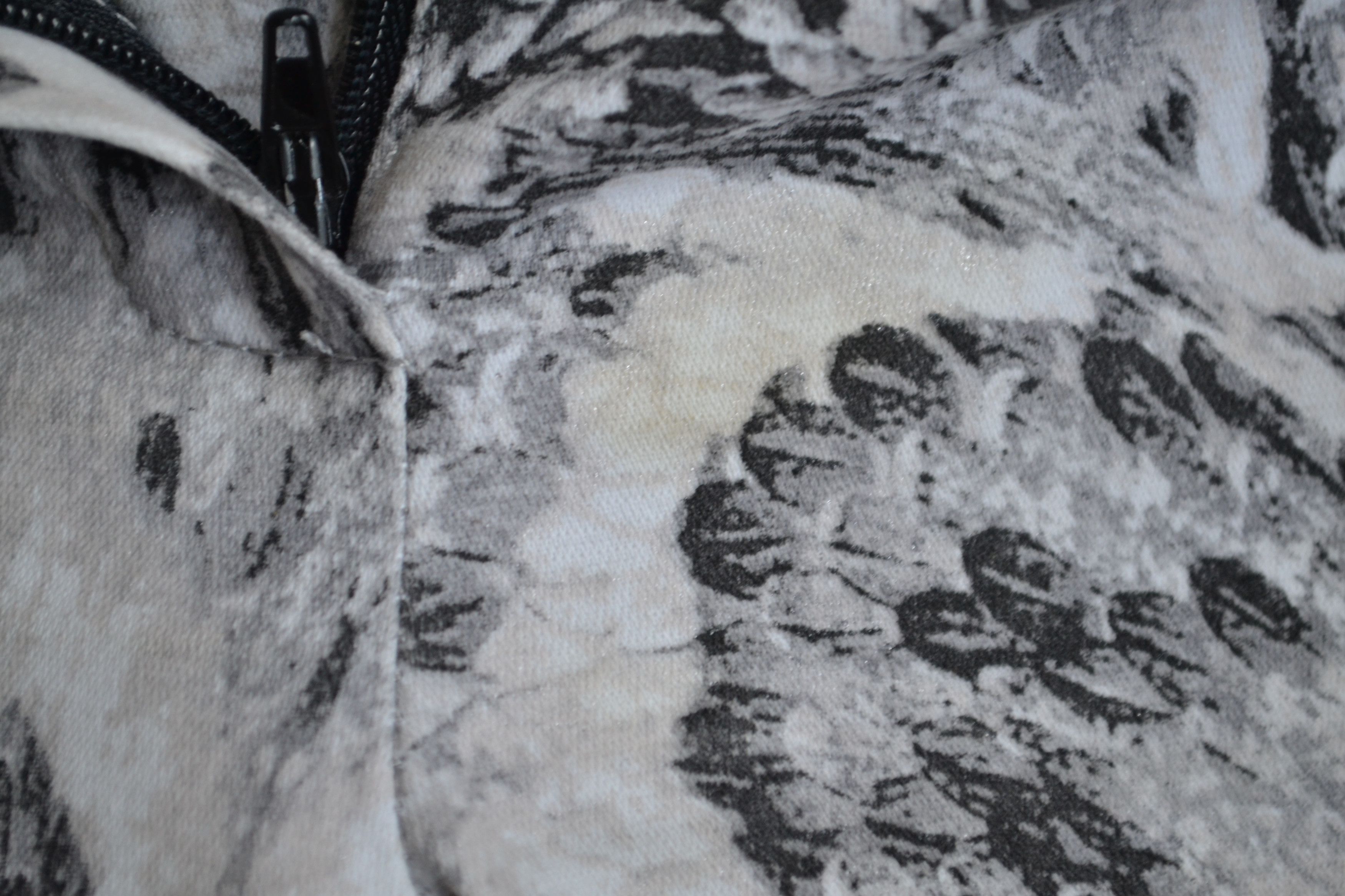 Roberto Cavalli Roberto Cavalli Jeans Pants Black White Vintage y2k Print Size 28" / US 6 / IT 42 - 16 Thumbnail