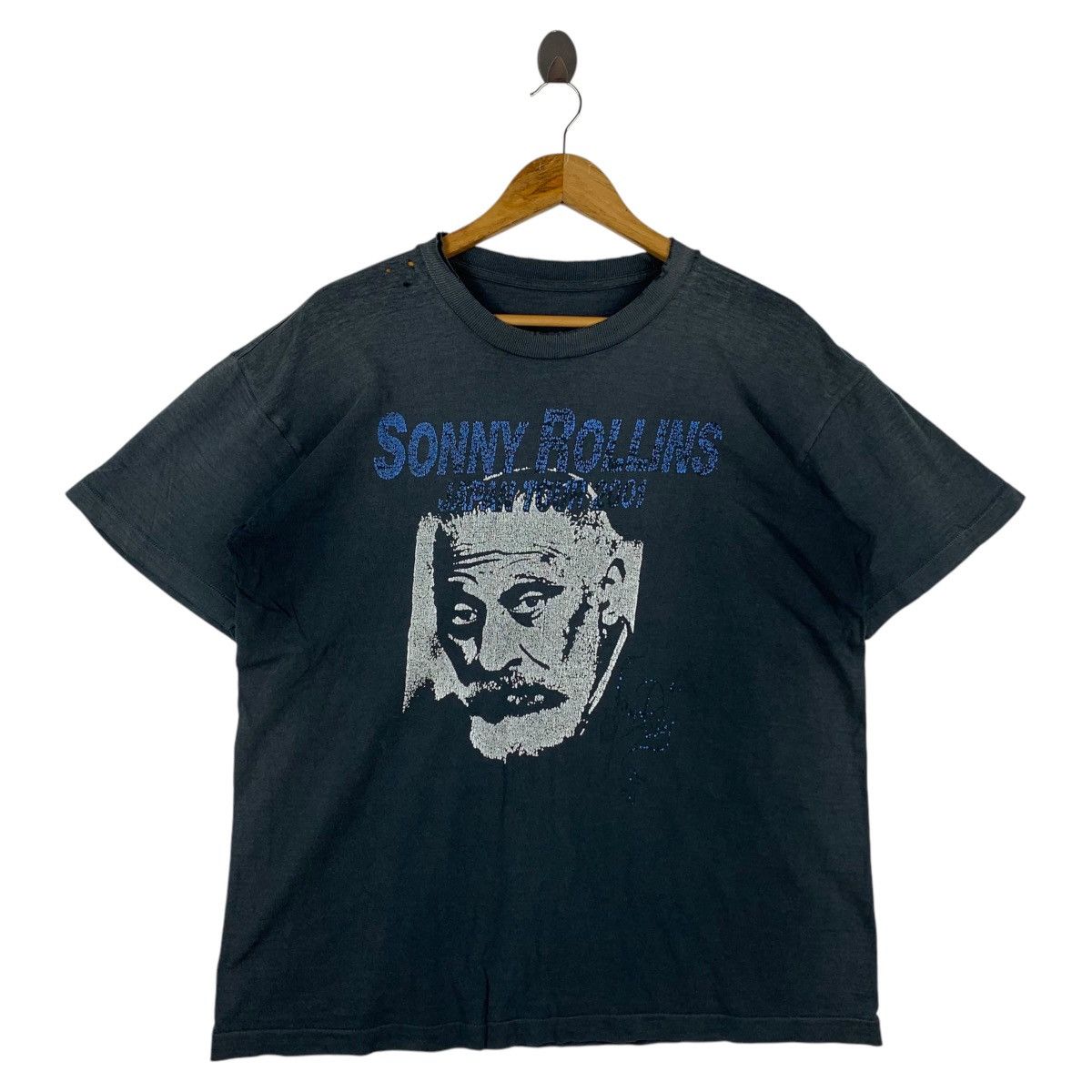Band Tees Vintage 00s SONNY ROLLINS japan tour tee Size US L / EU 52-54 / 3 - 1 Thumbnail